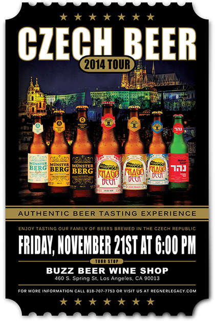2014 Beer Tasting Tour promo
